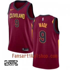NBA Cleveland Cavaliers Trikot Dwyane Wade 9 Nike 2017-18 Maroon Swingman - Kinder